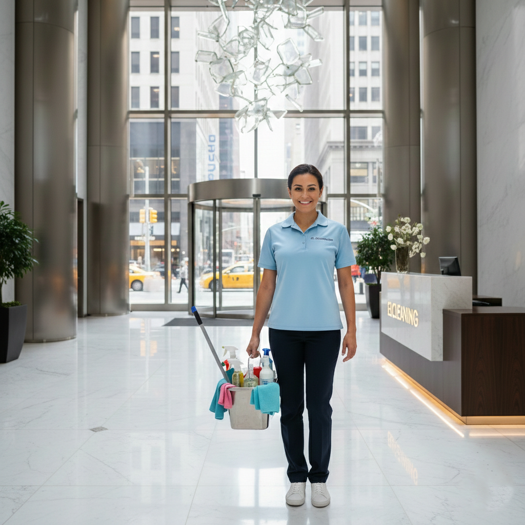 Professional Commercial Office Cleaning Service in Manhattan with full COI