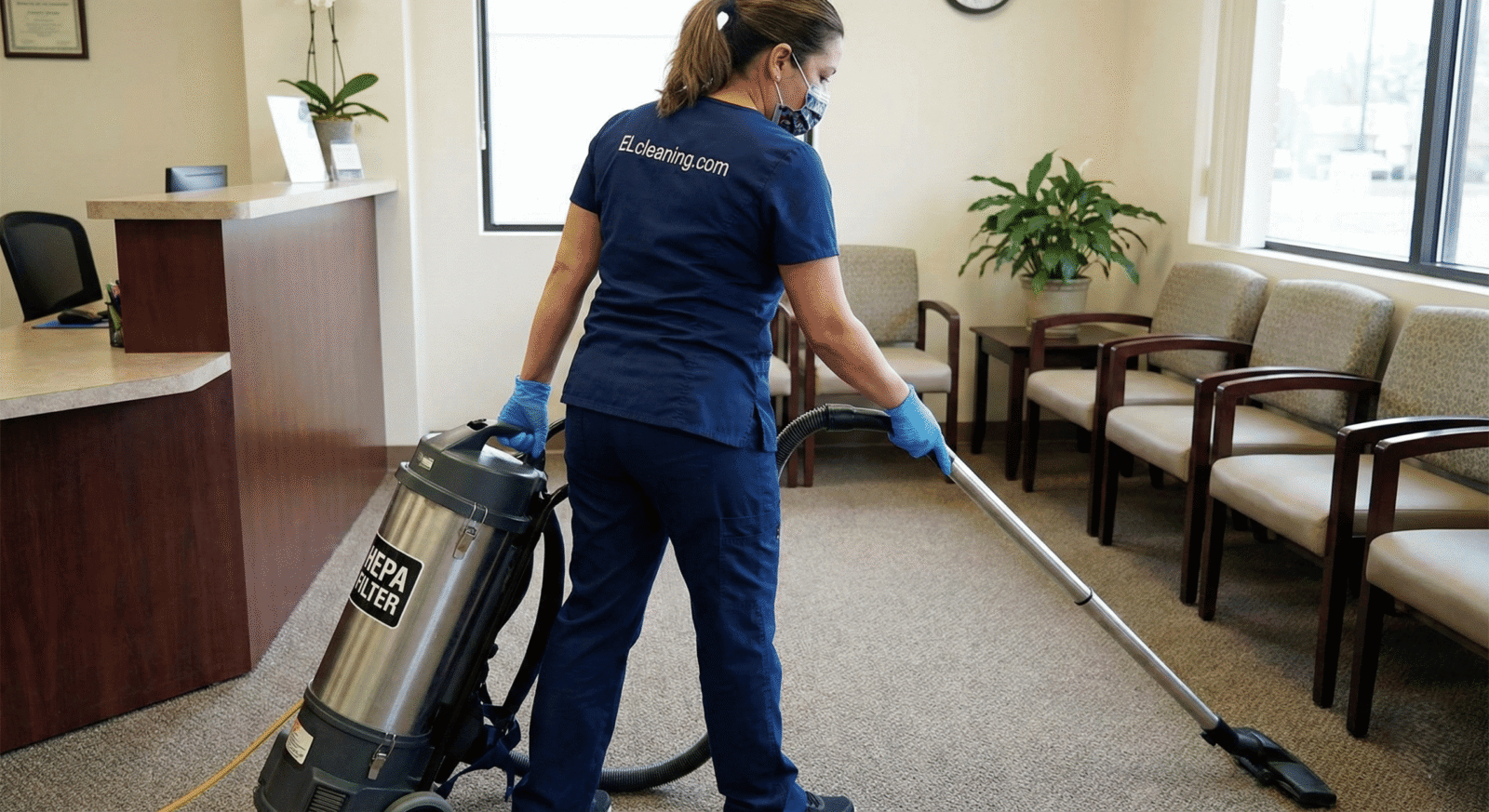 Commercial office cleaning